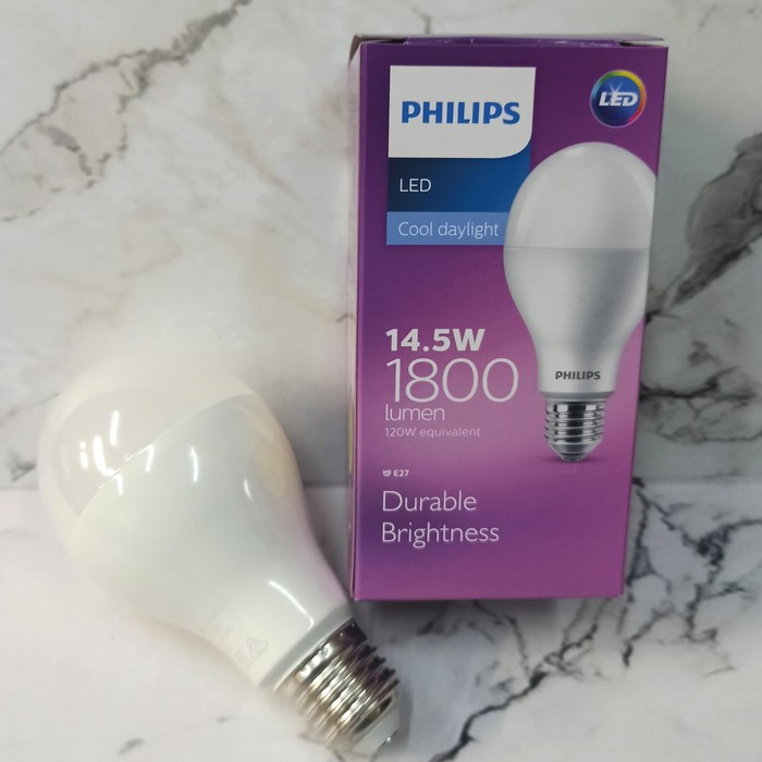 Lampu Led Bulb 14,5 Watt Philips/E27/ Putih