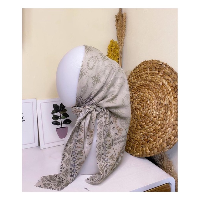 Jilbab voal Segiempat/voal printing/voal motif/segiempat motif/hijab voal motif/hijab motif/hijab segiempat motif/voal printing-G82