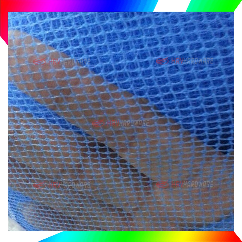 Jaring Pengaman Polynet ROLLan 1,3 Mtr x 100 Mtr Jaring Biru Net Safety Konstruksi Bangunan