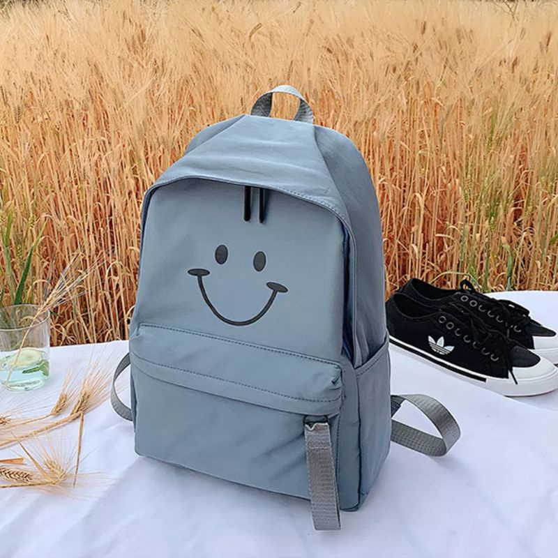 Tas Anak sekolah TK/SD/SMP Baby Bag Tas Ransel Anak Sekolah Karakter perempuan Tas Karakter Emoji