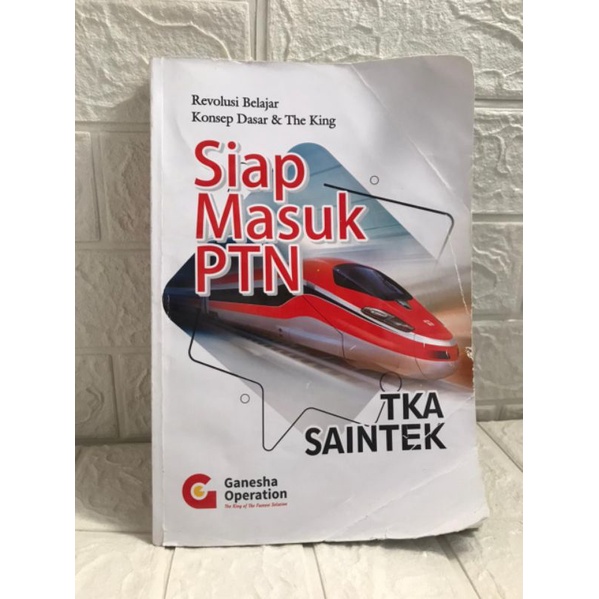preloved buku bimbel TKA saintek 2022 Ganesha operation go