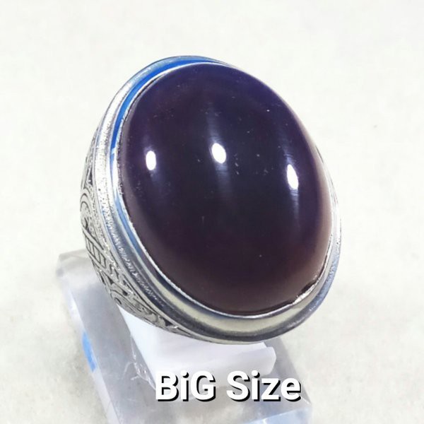 BIG SIZE CINCIN BATU AKIK NATURAL RED KATILAYU ORIGIN CIREBON