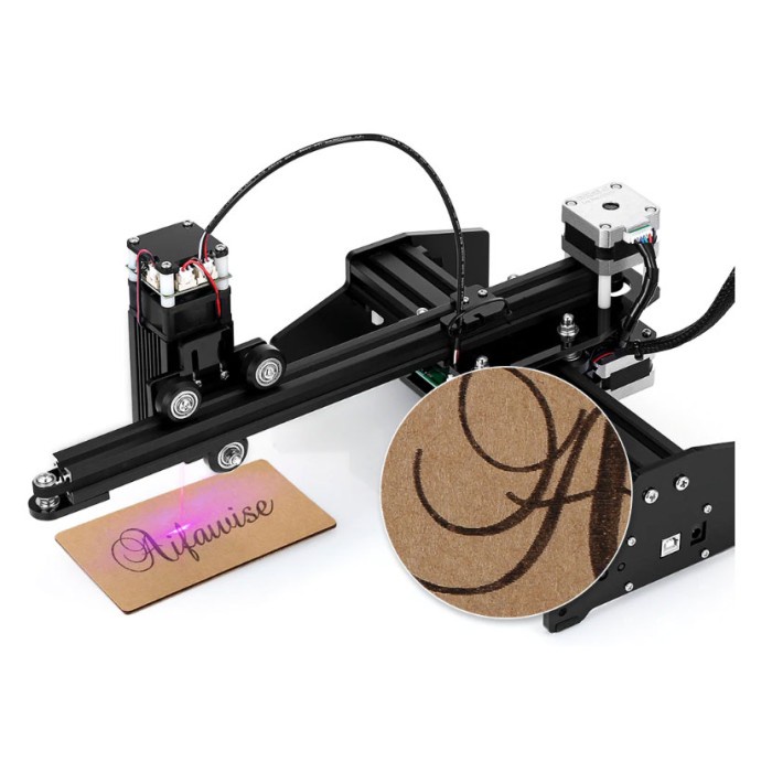 Master 2 Printer 3D Ukir Kayu Laser Engraving Machine Kit 3500mW