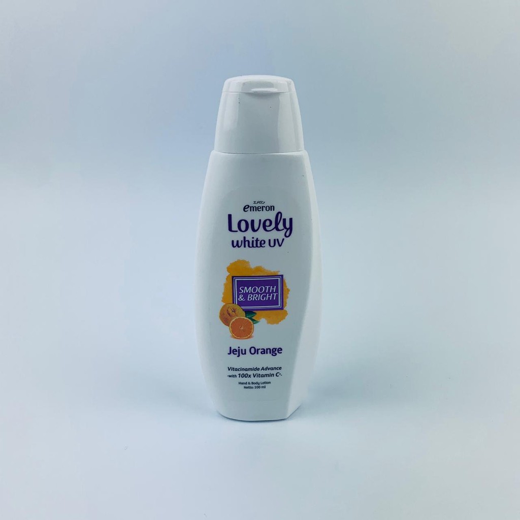 Emeron Lovely White UV/Hand Body Lotion/Smooth Bright/JejuOrange/100ml