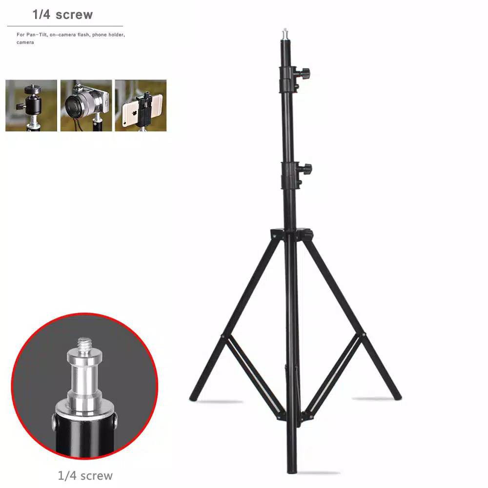 Promo Murah Liger L-3121 Tripod 2.1 Meter Photography Light Stand Portable 210cm