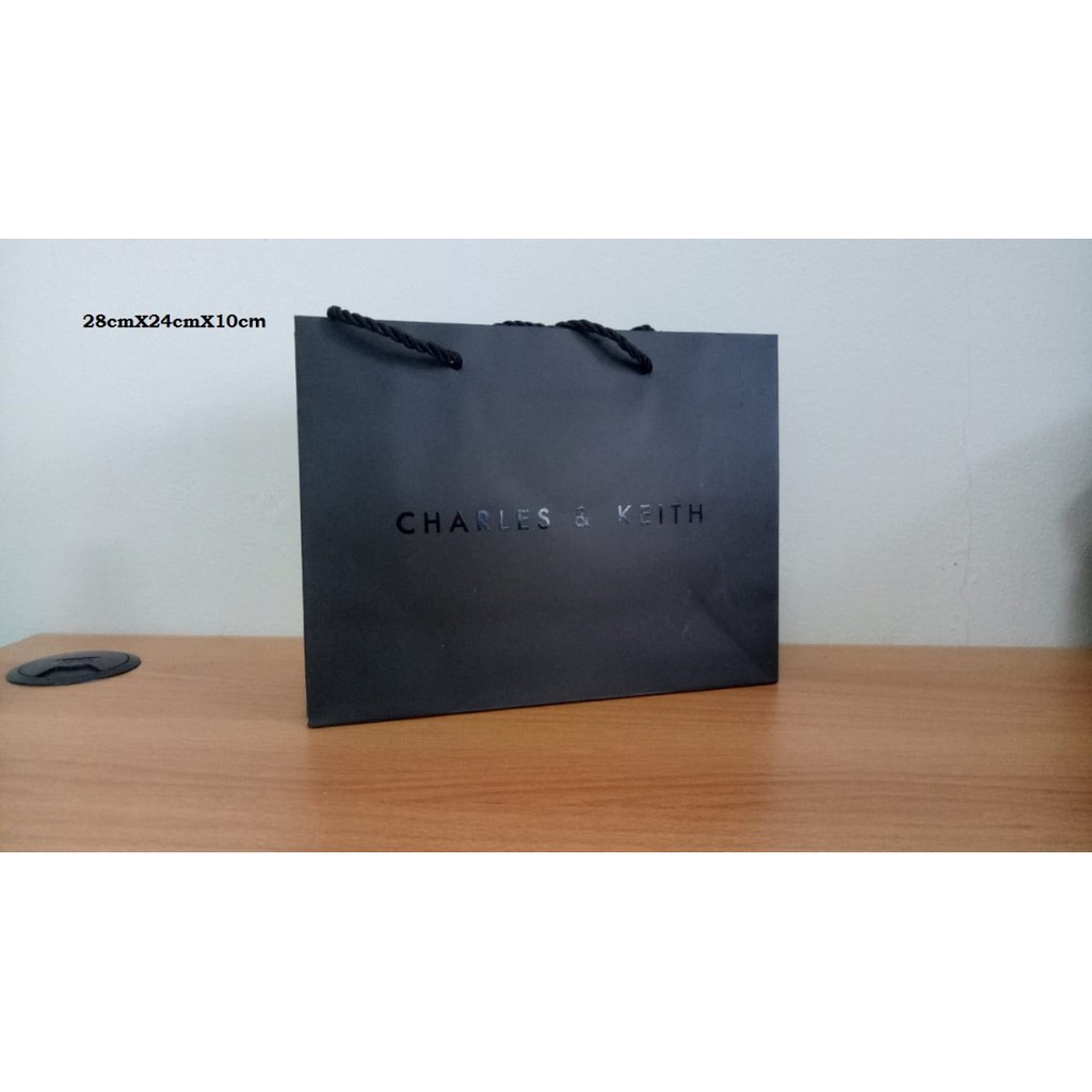 [TANG&amp;YENNY]9.9 SALE  PROMO !!! PAPERBAG CHARL_S N KEITH / KANTONG TAS KERTAS # 11752