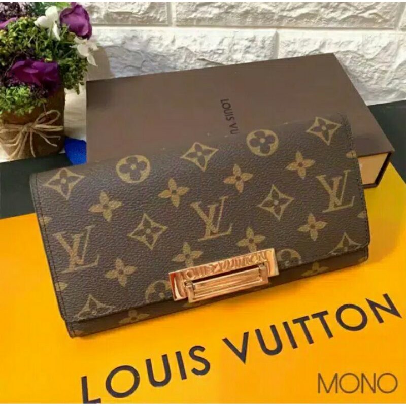 Dompet Lv panjang dompet wanita impirt