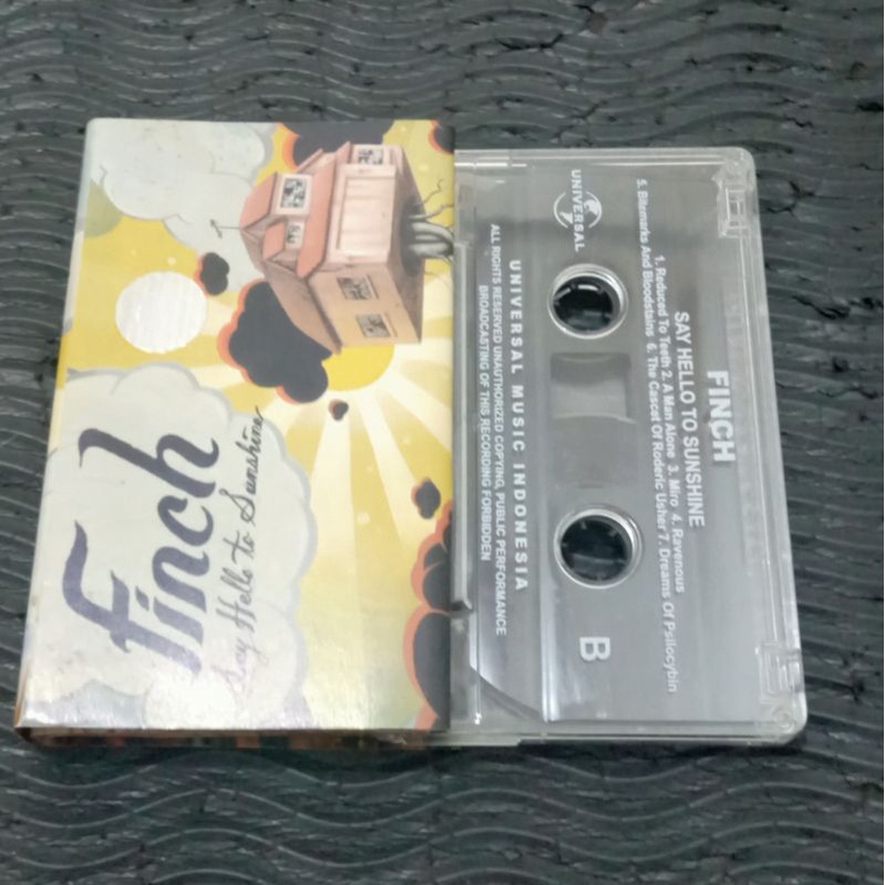 Kaset Pita Cassette Tape Finch - Say Hello To Sunshine - Post Hardcore