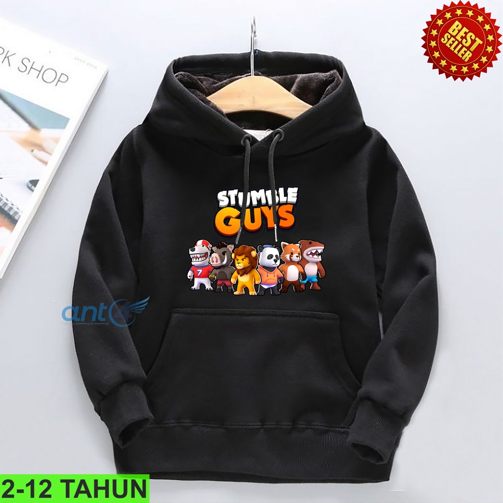 Hoodie Anak Stumble guys  Laki Laki-Perempuan / Switer Anak Usia 2 3 4 5 6 7 8 9 10 11 12 Tahun