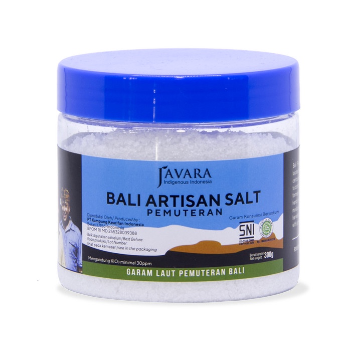 

Javara Pemuteran Sea Salt Pet Jar 300Gr