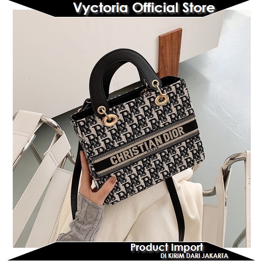 (COD) Vyctoria VOS5372 Tas Selempang Wanita Import Handbag Cantik Promo EL5372 LT1443 JTF668 CR7422 5372 1443 668 7422