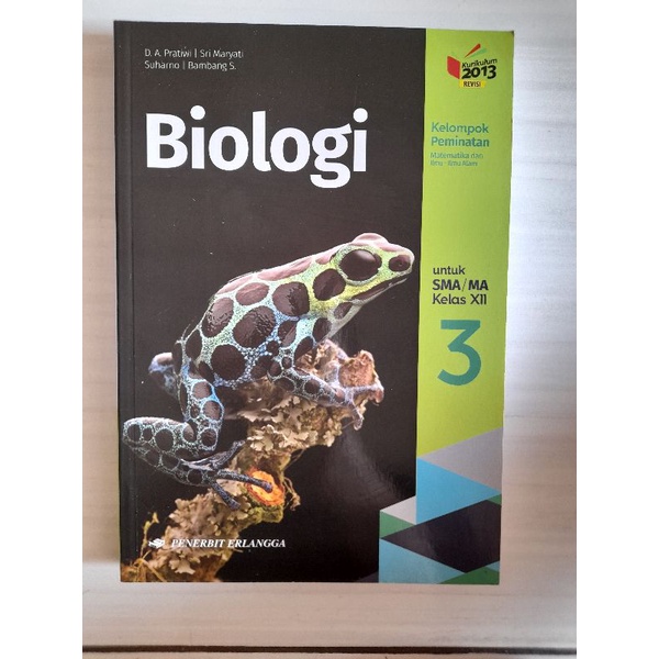 Jual Buku Biologi Kelas XII - Erlangga | Shopee Indonesia