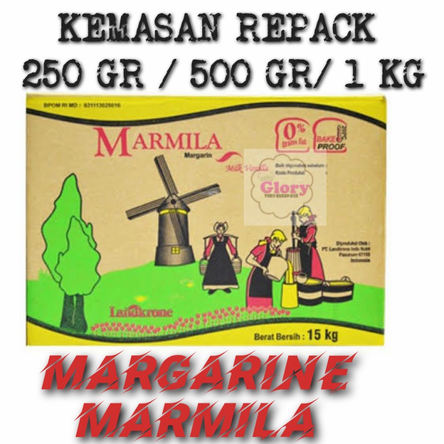 

marmila margarine susu mentega milky repack 500 gram