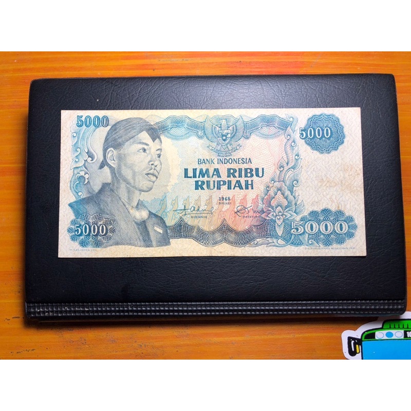 Uang Kuno 5000 Rupiah Sudirman Seri DH 2 Huruf langka