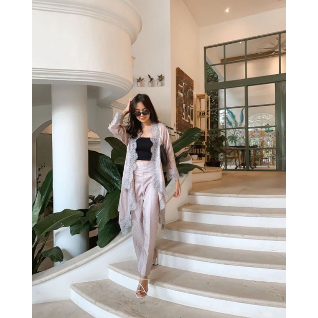 NY outer viscos batik Lace Nagita series Nagita Outer Lace / Outer Brukat / Outer Renda / Kebaya