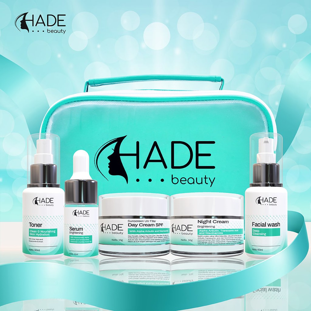 Hade beauty skincare original 100% bpom halal mui