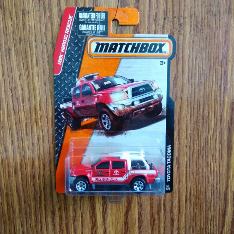 Matchbox Toyota Tacoma Life Guard