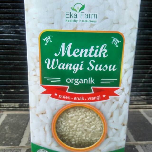 

Beras Mentik Wangi Susu Organik Eka Farm