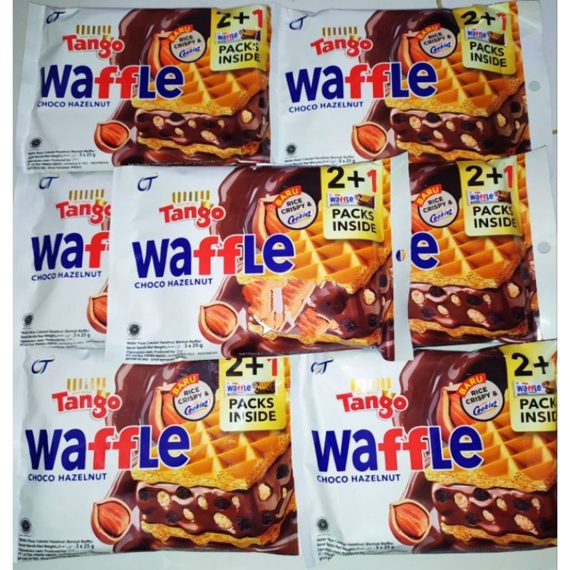 Tango WAFFLE choco hazelnut 75 gram