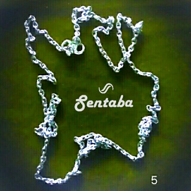 Kalung Perak Medan Polos, Perak Murni 999