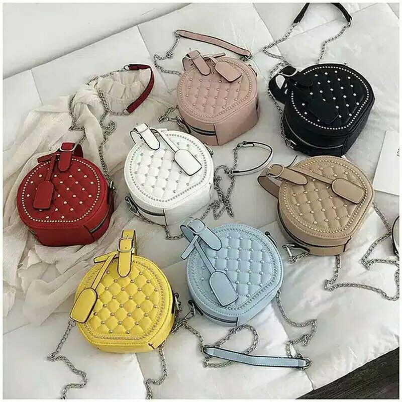 Tas import / tas genggam wanita / tas import wanita / tas bulat