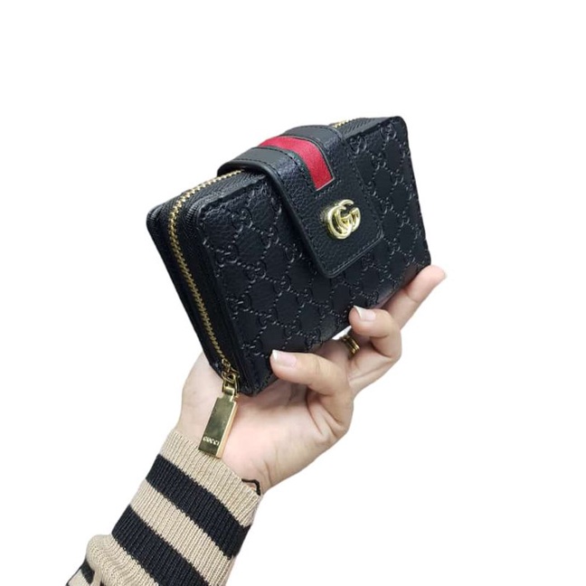 Dompet Kartu + Uang Wanita / Dompet Pendek Wanita Bisa COD