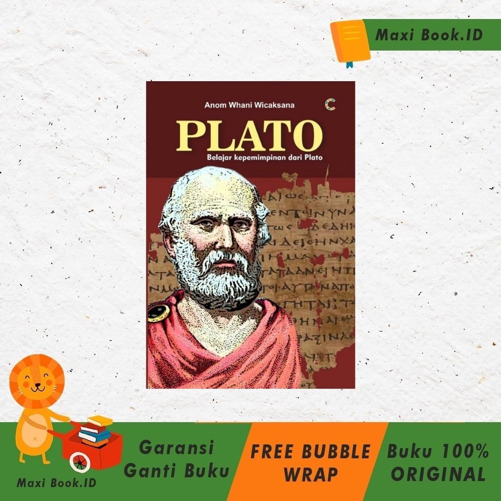 Promo - Buku Tokoh / Buku Tokoh Inspirasi / Buku Biografi : Plato : Belajar Kepemimpinan