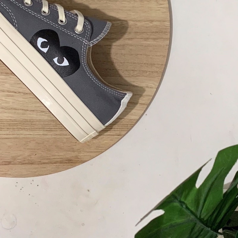 converse cdg low grey original / converse original