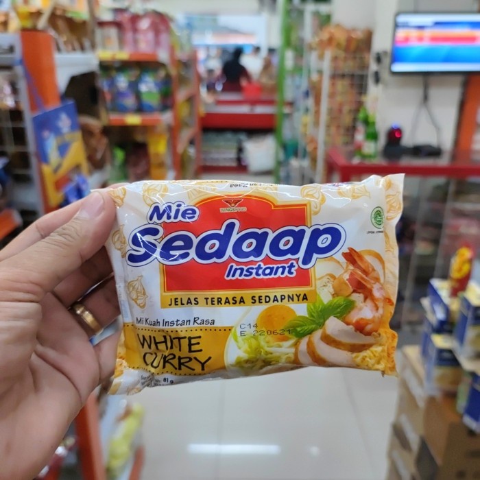 

PCS - MIE SEDAAP WHITE CURRY / MI SEDAP KARE PUTIH atayatoko