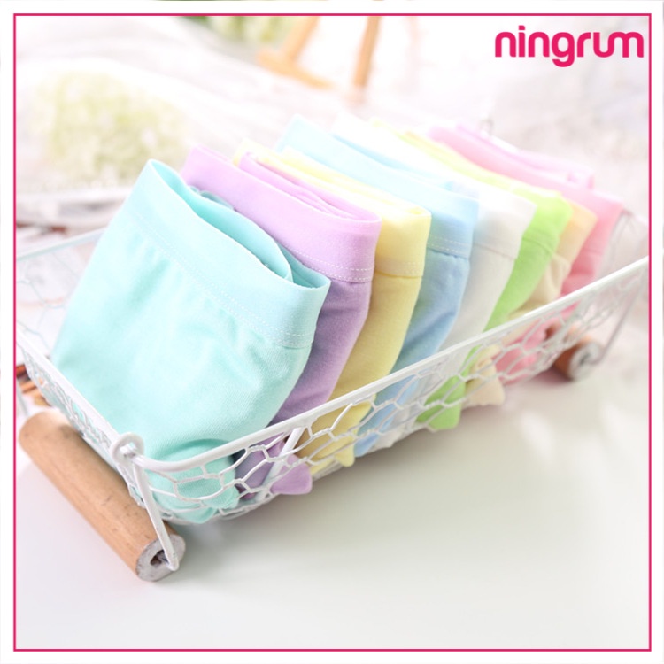 Ningrum Pakaian Dalam Wanita Celana Dalam Bahan Katun Cd Import Katok Model Polos Kancut Lucu - 3016