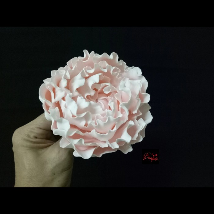 

(339/PPEKR)Gumpaste Flower Sugar Flower/Bunga Gumpaste Peoni