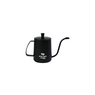 SD8u One Two Cups Teko Pitcher Kopi Teh Hand Drip Kettle Cup Stainless Steel 350ml - Zm00102 - Black By Pro