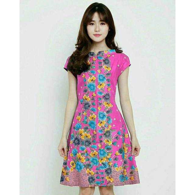 Baju Tunik Batik Cewek China