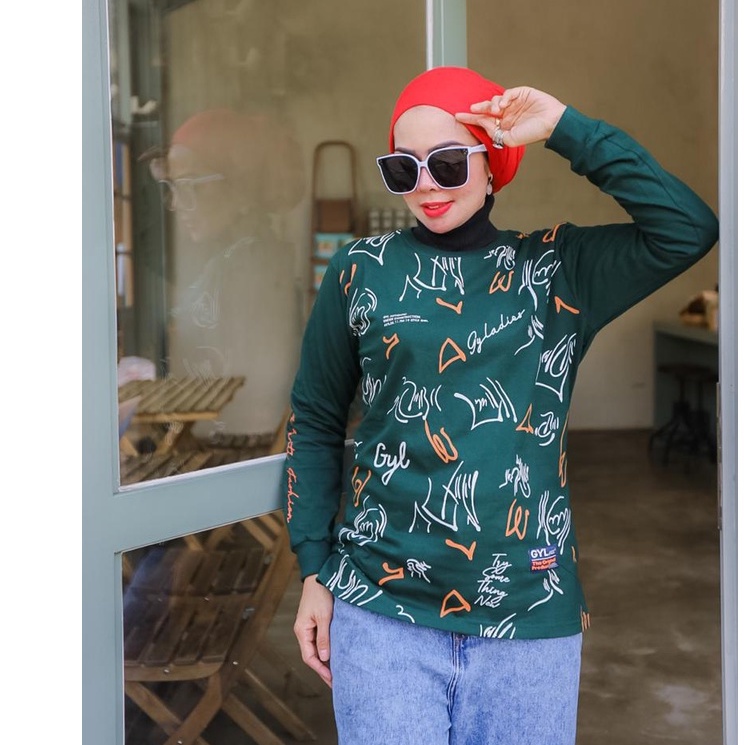 Baju Wanita / Atasan Wanita Terbaru Lengan Panjang Gyl Authentic Original / Style Gyladies / Kaos Wa