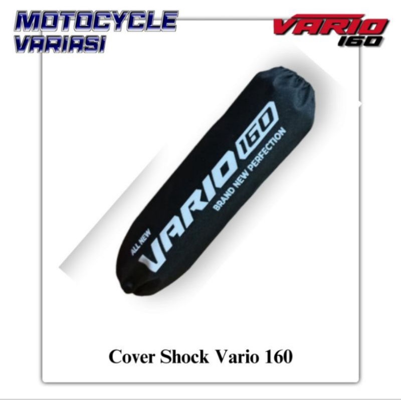 Sarung Pelindung Shockbeker Vario 160 Cover Shockbreaker Vario 160 Bahan Tebal (COD)