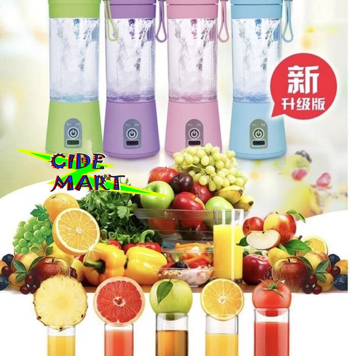 [ORIGINAL] BLENDER PORTABLE SERBAGUNA 4 MATA PISAU / BLENDER JUS / PORTABLE JUICE BLENDER MINI