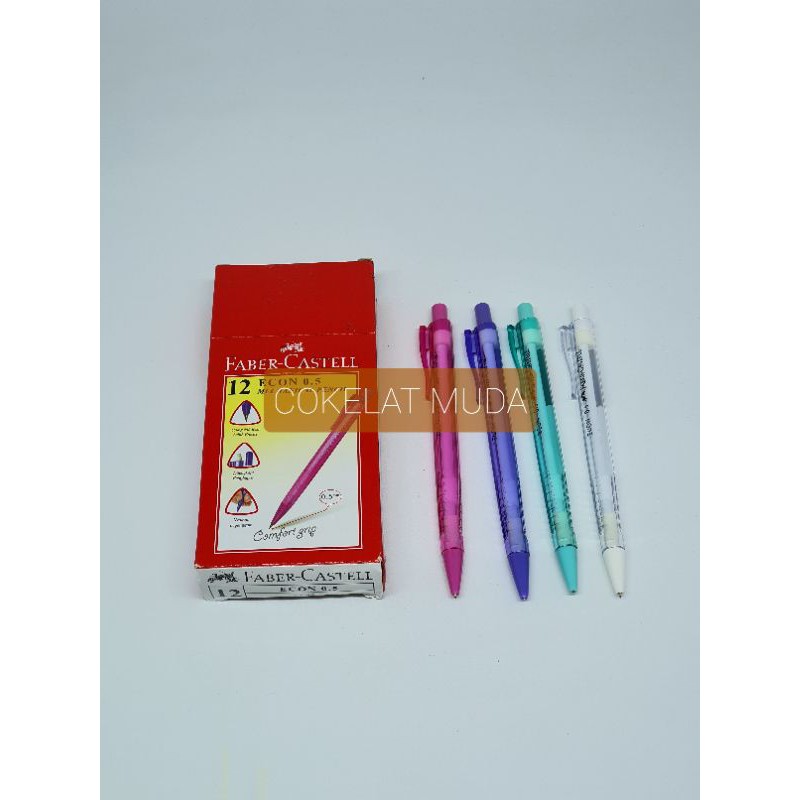 

Pensil Mekanik Faber Castell 2B Econ 0.5 mm (Pcs)