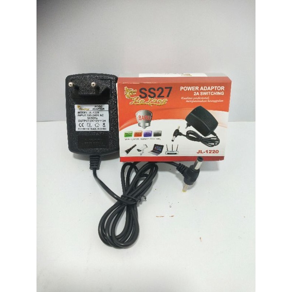 POWER ADAPTOR JL-1220 AC DC 2A SWITCHING