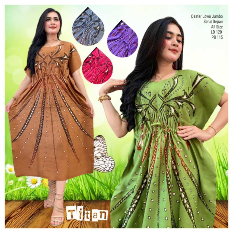 Daster Remaja Kekinian Lowo Jumbo Daster Bali Baju Harian Wanita Dewasa Jumbo