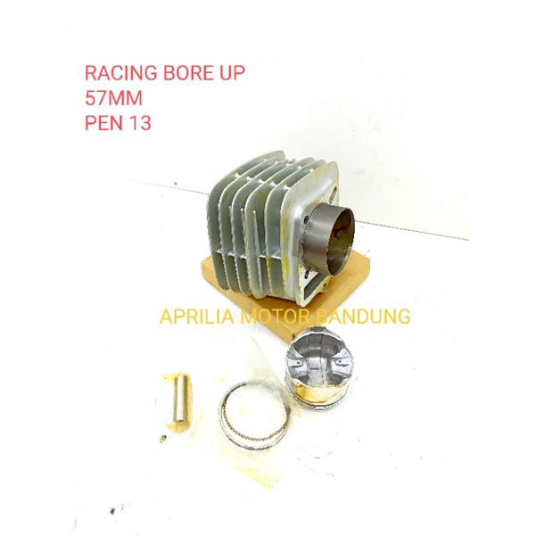 BLOK SEHER RACING SUPRA FIT FIT NEW REVO 100 LEGENDA 1/2 BORE UP RACING