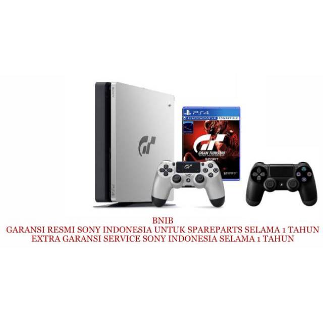 PAKET PS4 SLIM 1TB GRAN TURISMO 2 CONTROLLER