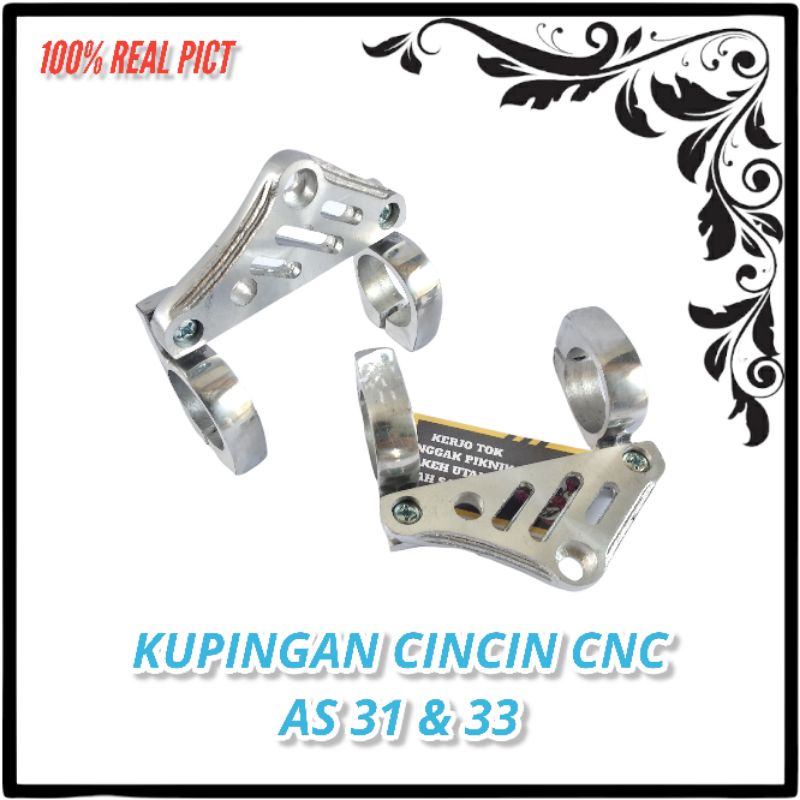 KUPINGAN CINCIN CNC AS 31 & 33 PANGKON LAMPU CINCIN CNC AS 31 & 33