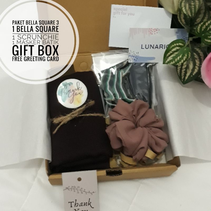 

Hampers / kado ulang tahun / kado wisuda / kado anniversary paket bella square 3