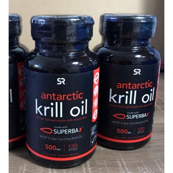 Jual Sports Research Antarctic Krill Oil With Astaxanthin 500mg isi 120