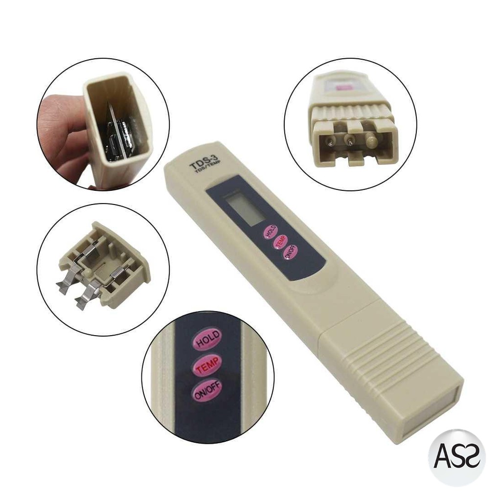 ASS Shop - TDS-3 Alat Ukur Kualitas Air Water Quality Tester