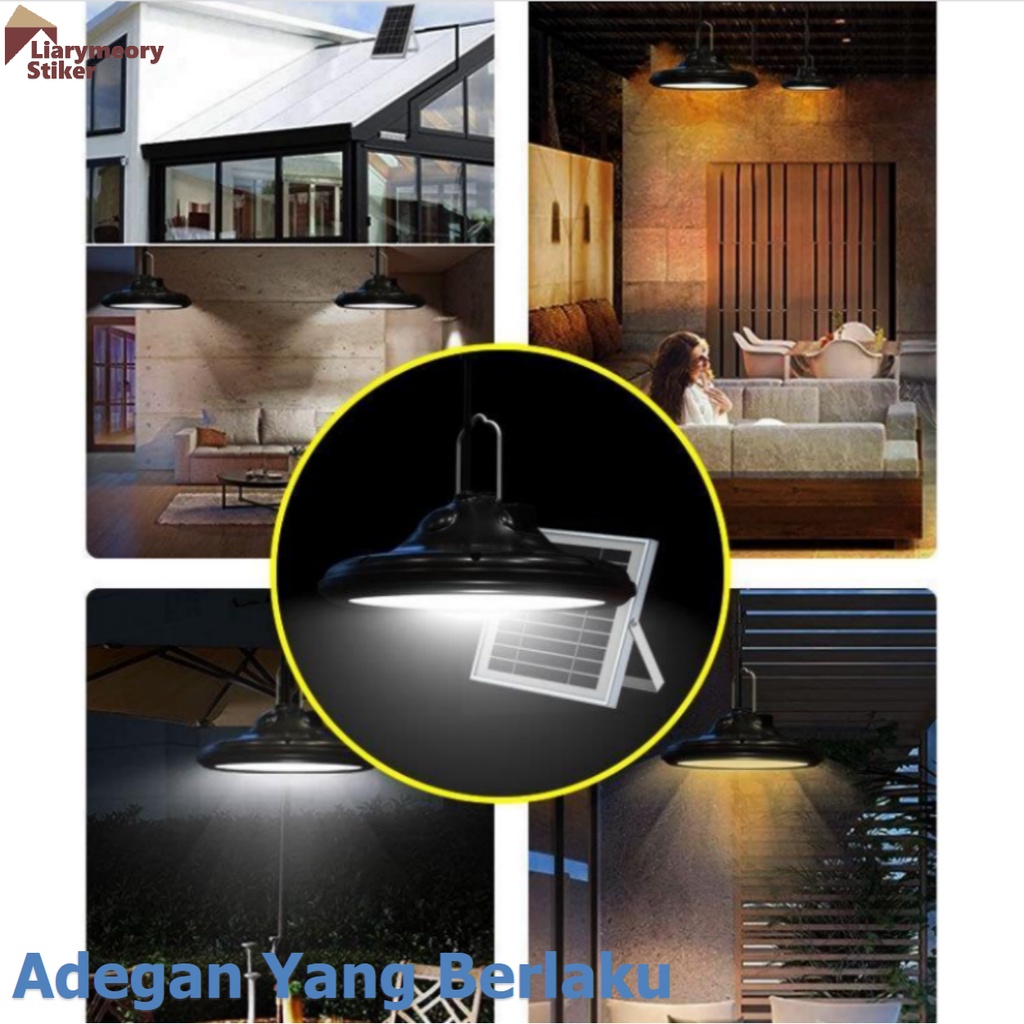 Lampu Penerangan Tenaga Surya Otomatis Gelap Otomatis Terang Rumah Pedesaan Halaman Luar Tahan Air Ultra-Terang Lampu Jalan Lampu Halaman