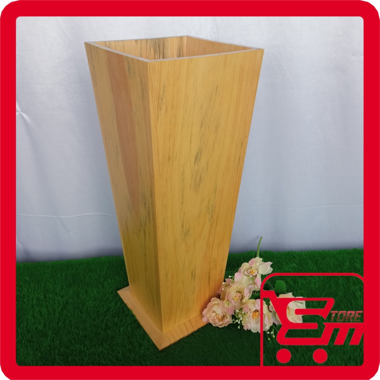 VAS BUNGA KAYU / POT KAYU / VAS BUNGA BESAR