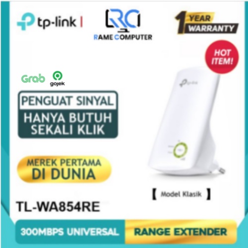 TP-LINK TL-WA854RE FUNGSI SAMA TPL-WA855RE 300Mbps Wi-Fi Wireless Range Extender