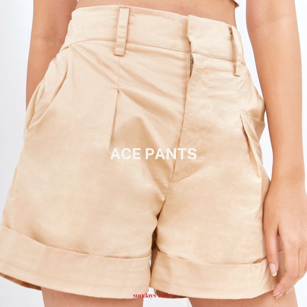 Sundays Attire - ACE SHORTS / Celana Pendek Wanita High Waist