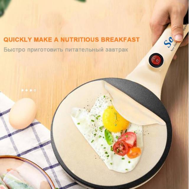 Crepes maker. Alat pembuat crepes. Mesin kulit crepes